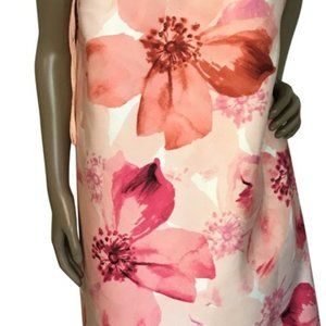 Tahari Blush Short Sleeveless Formal Cocktail Dres